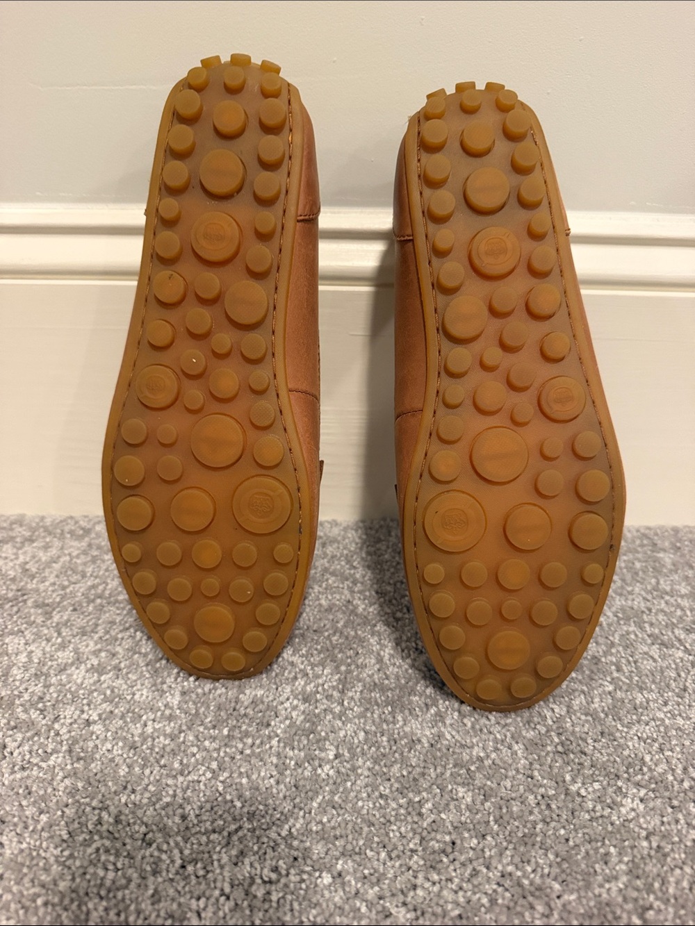 Born Women's Cognac Leather Slip-On Loafers - Picture 2 of 4